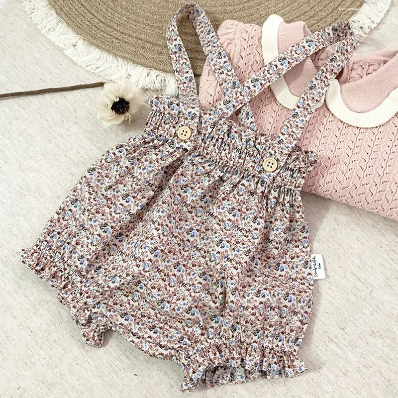 Cowboy Sleeveless Baby Romper