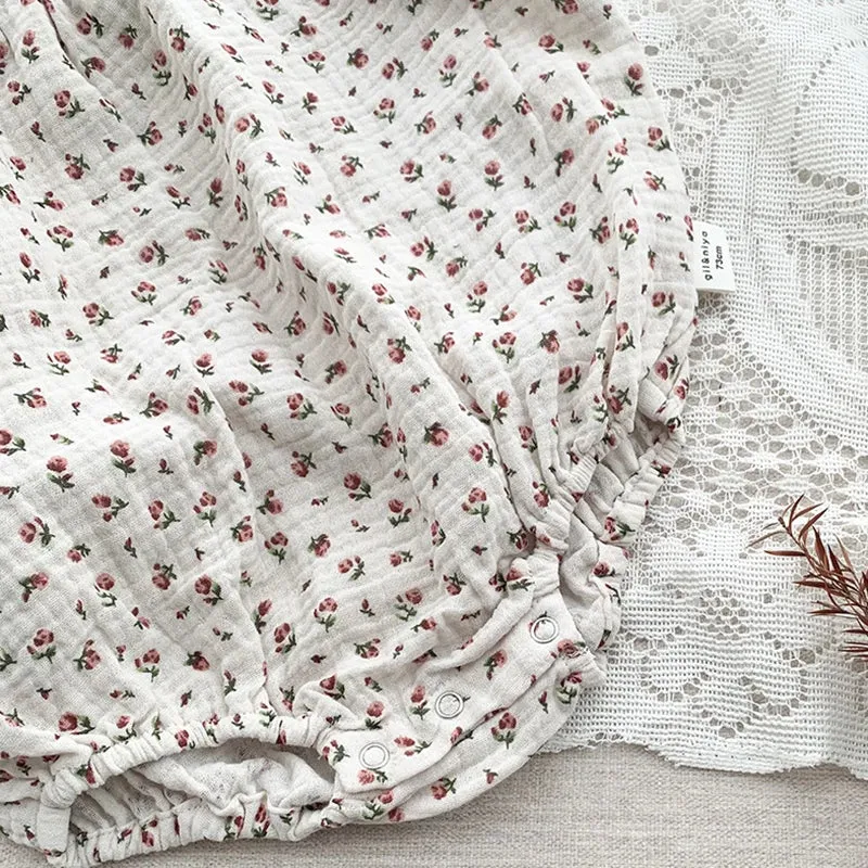 Cowboy Sleeveless Baby Romper