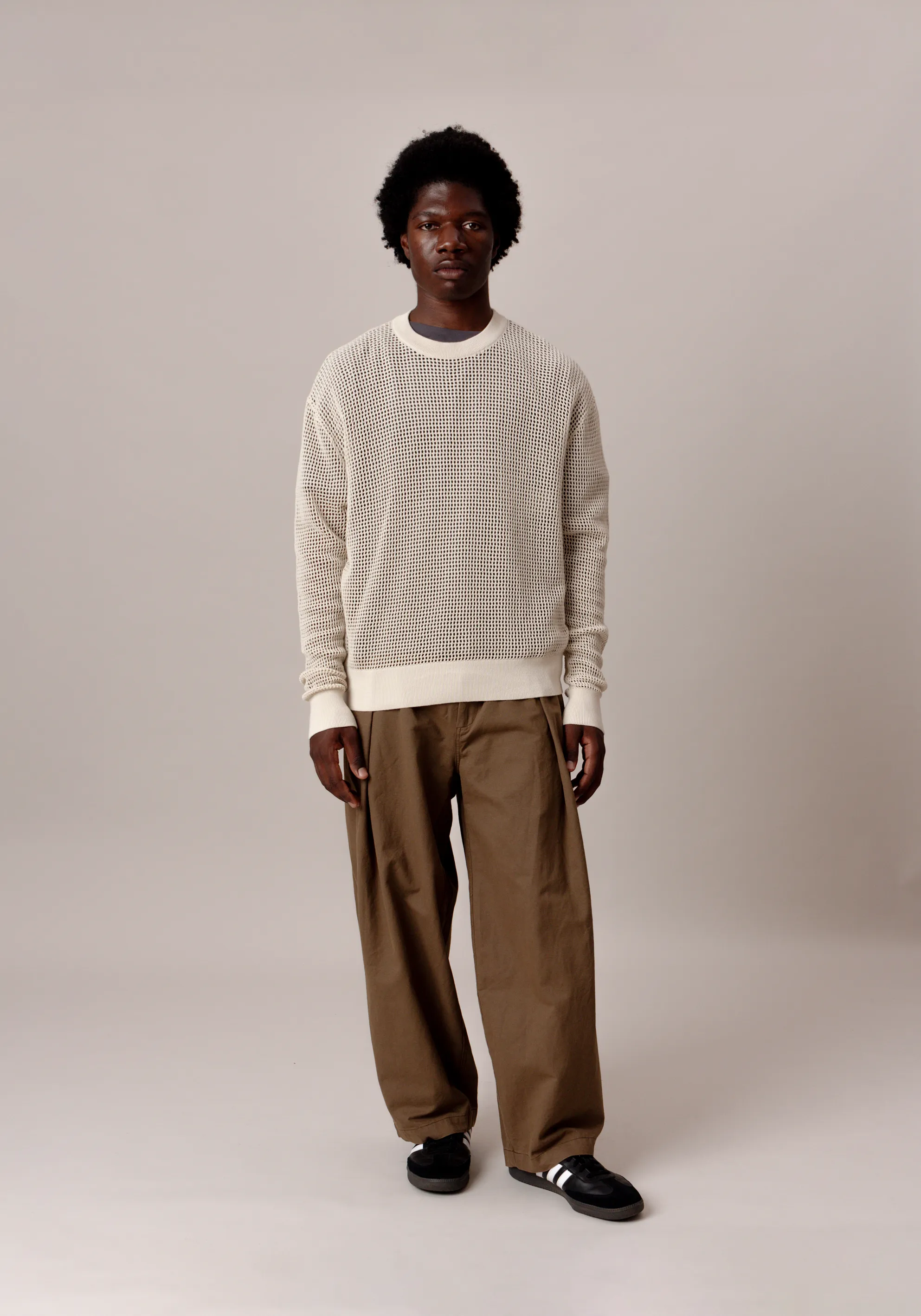Crochet Crewneck Jumper