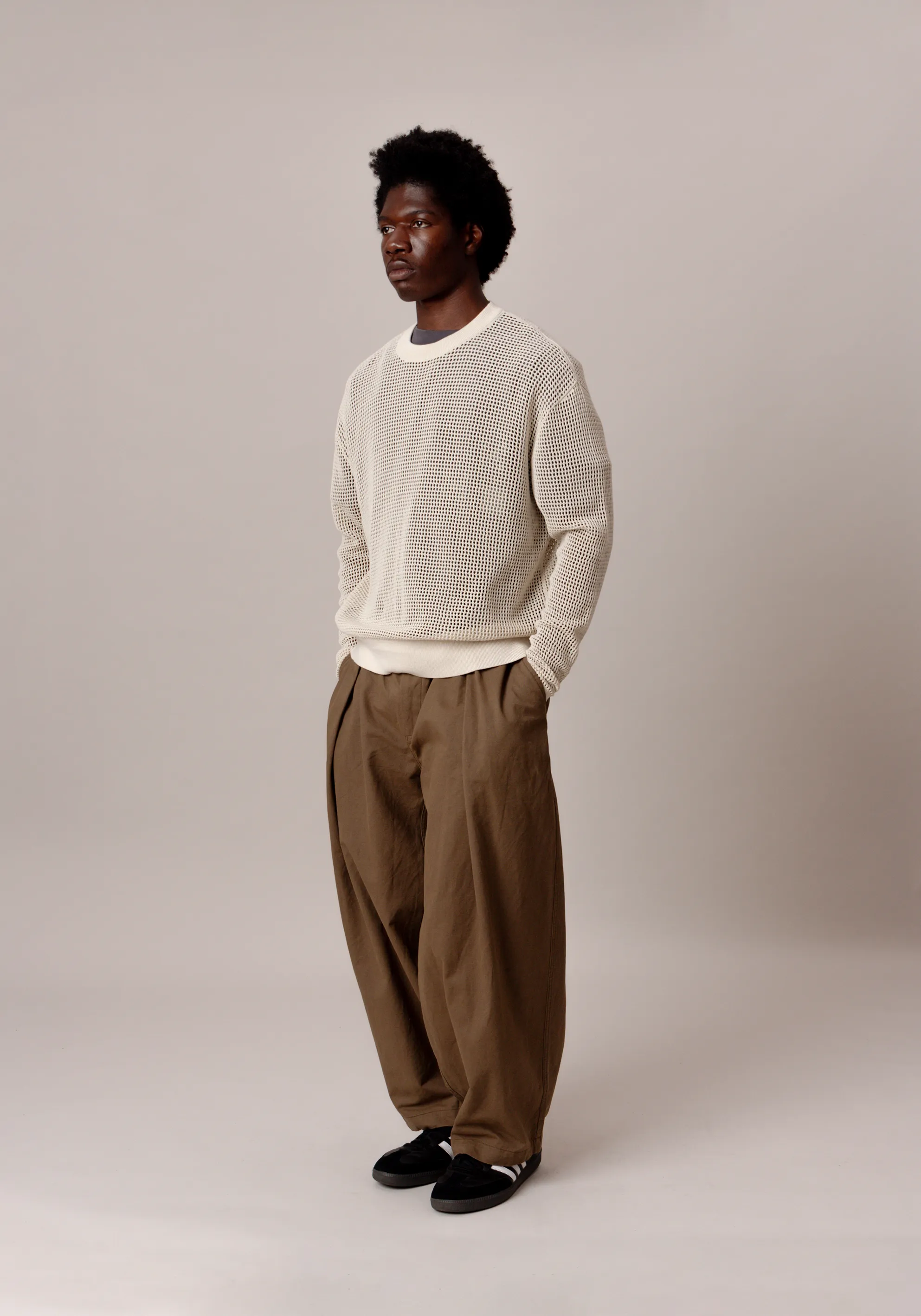 Crochet Crewneck Jumper
