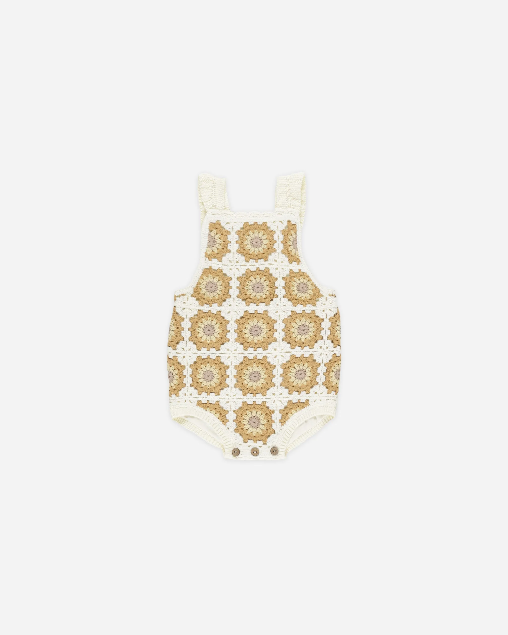 Crochet Romper || Marigold Daisy