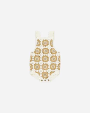 Crochet Romper || Marigold Daisy