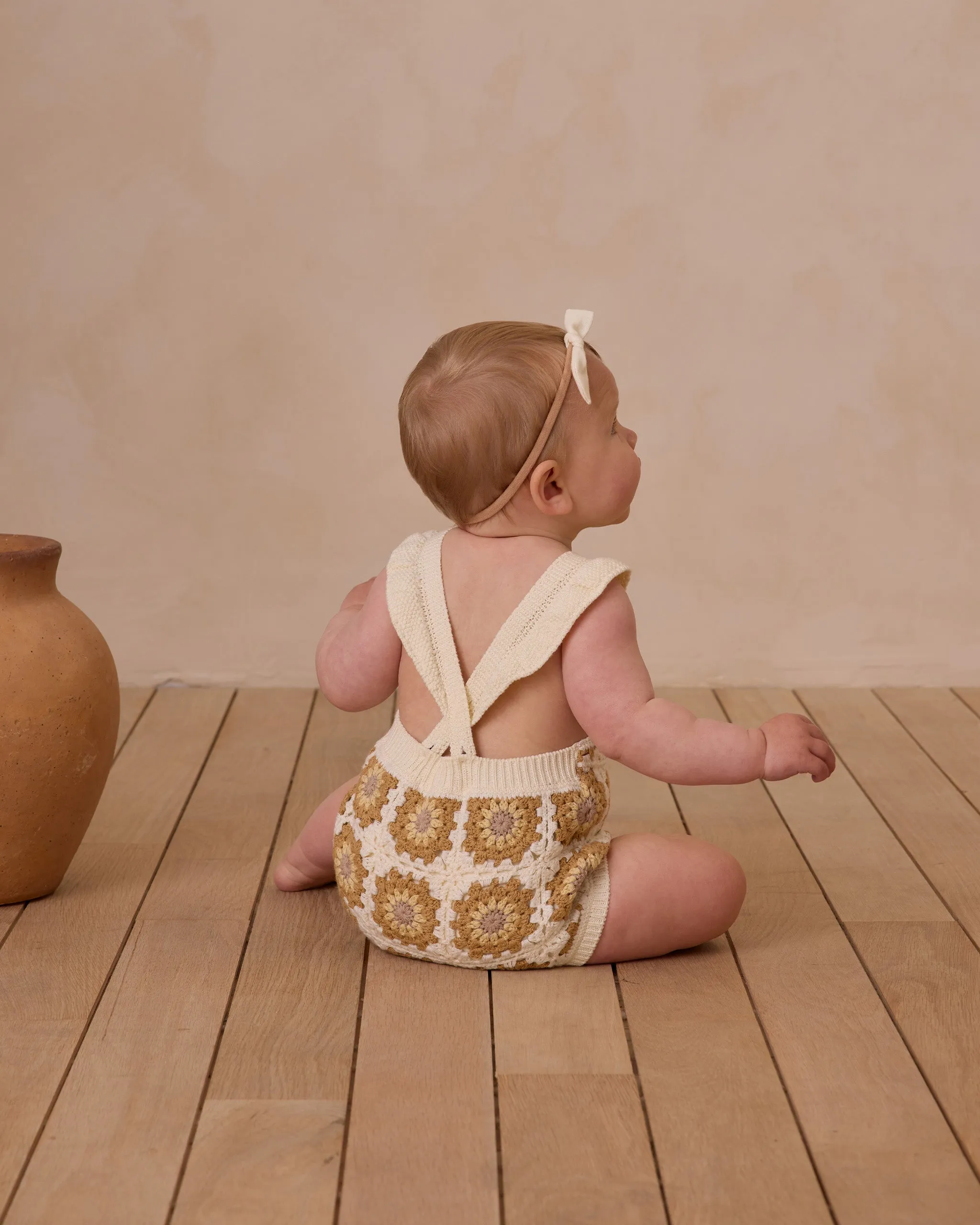 Crochet Romper || Marigold Daisy
