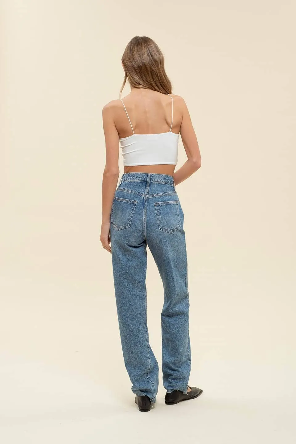 CROPPED CAMI TOP SEAMLESS
