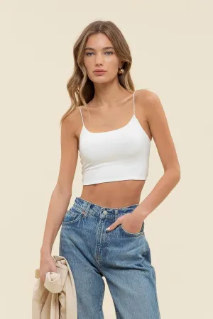 CROPPED CAMI TOP SEAMLESS