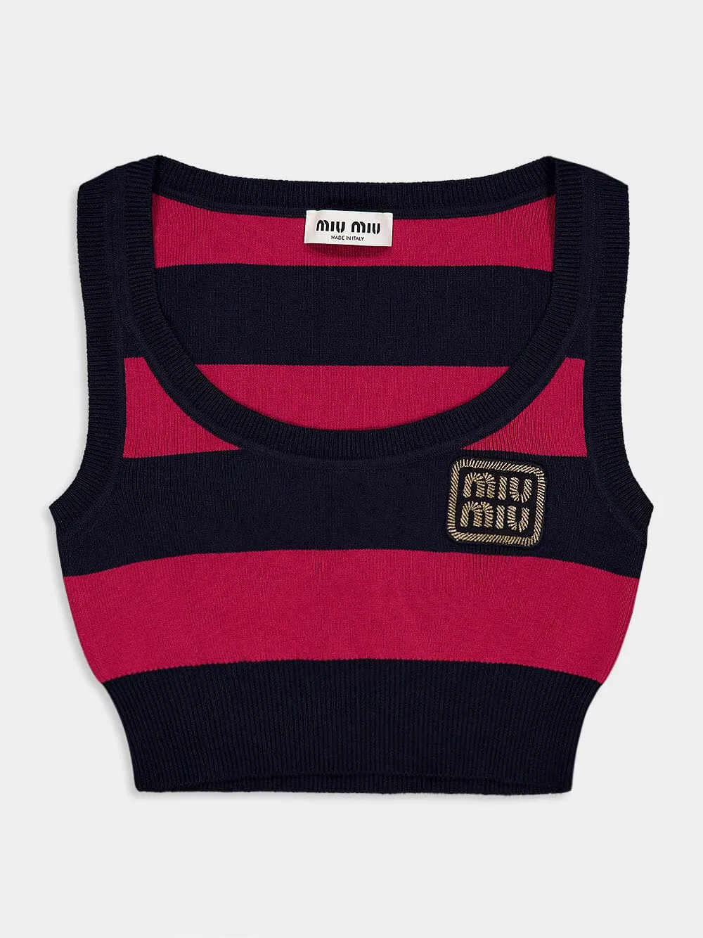 Cropped Knit Top