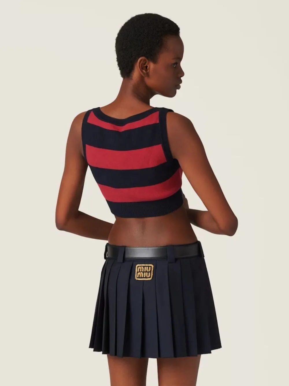 Cropped Knit Top