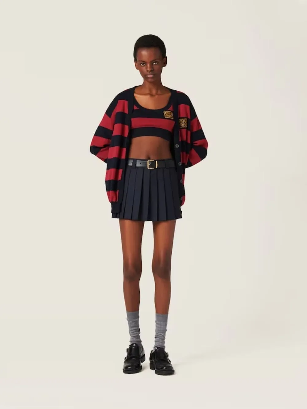 Cropped Knit Top