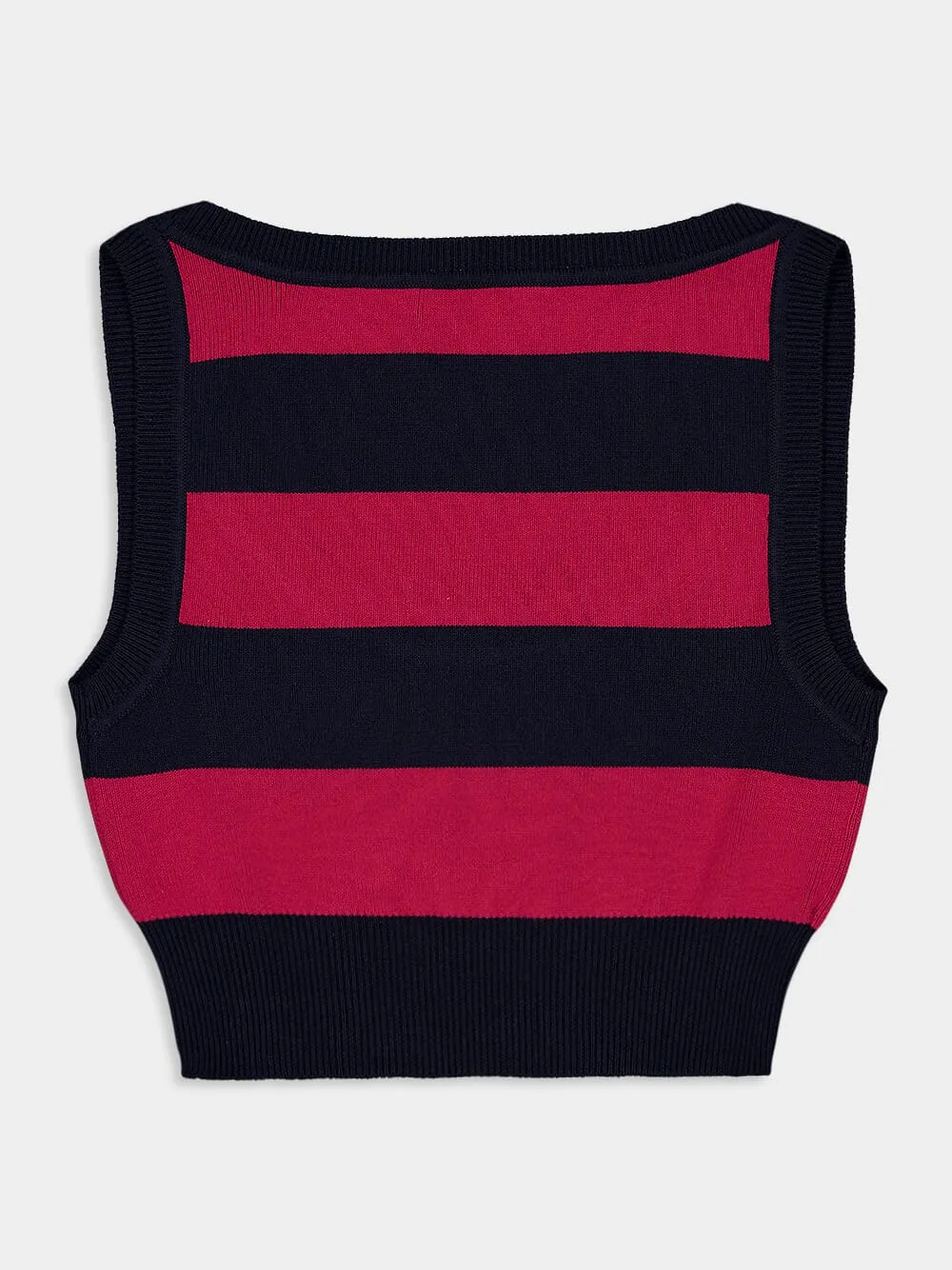 Cropped Knit Top