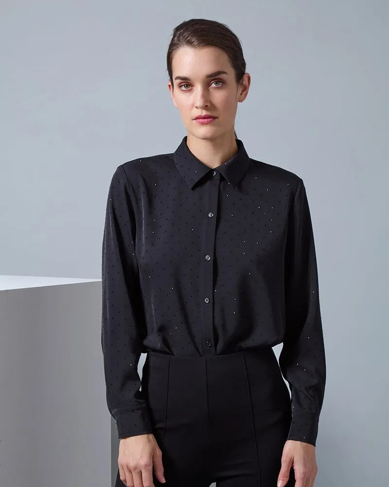 Crystal Embellished Parker Shirt
