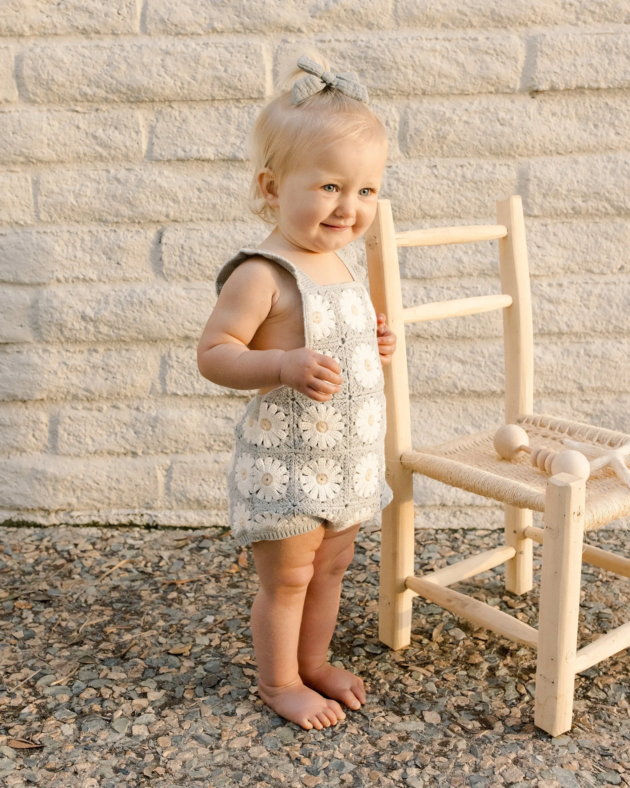 Daisy Crochet Romper