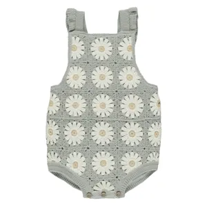 Daisy Crochet Romper