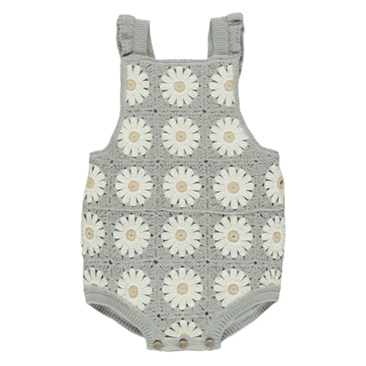 Daisy Crochet Romper