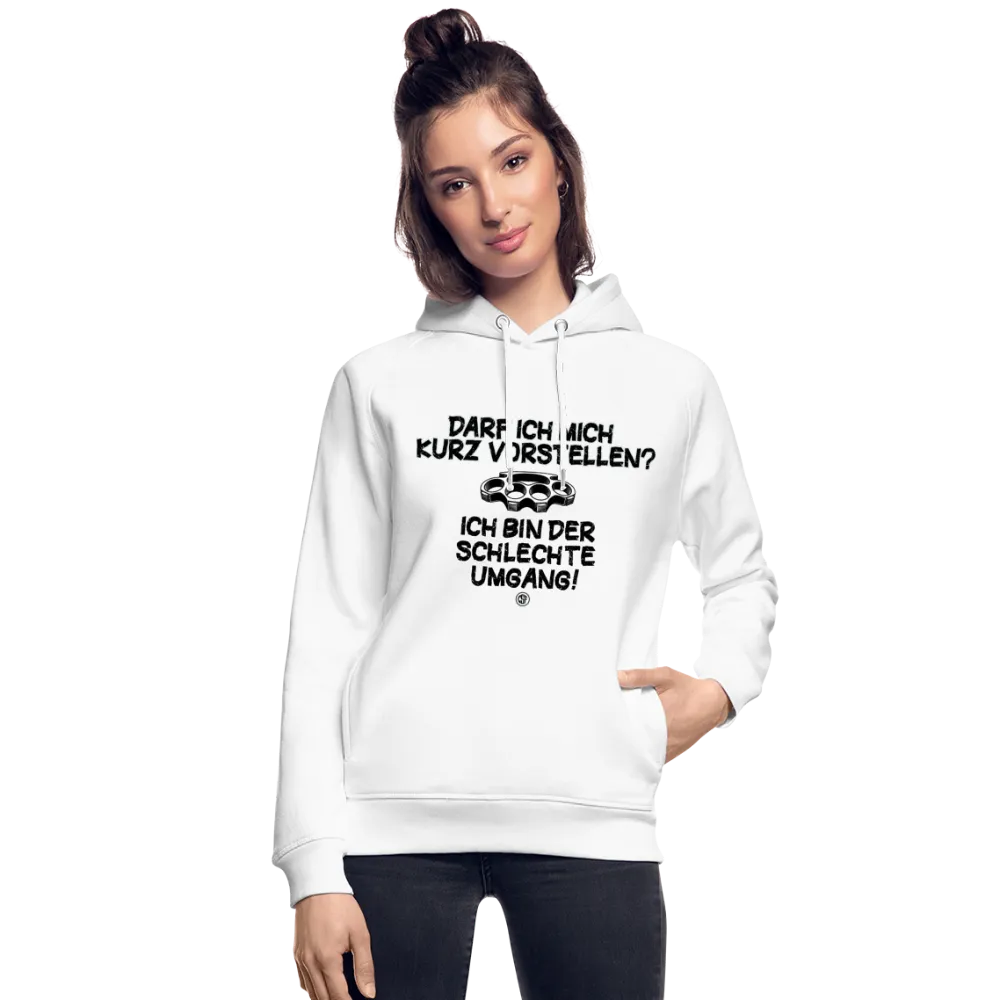 Darf ich mich kurz vorstellen... - Bio-Hoodie von Stanley & Stella