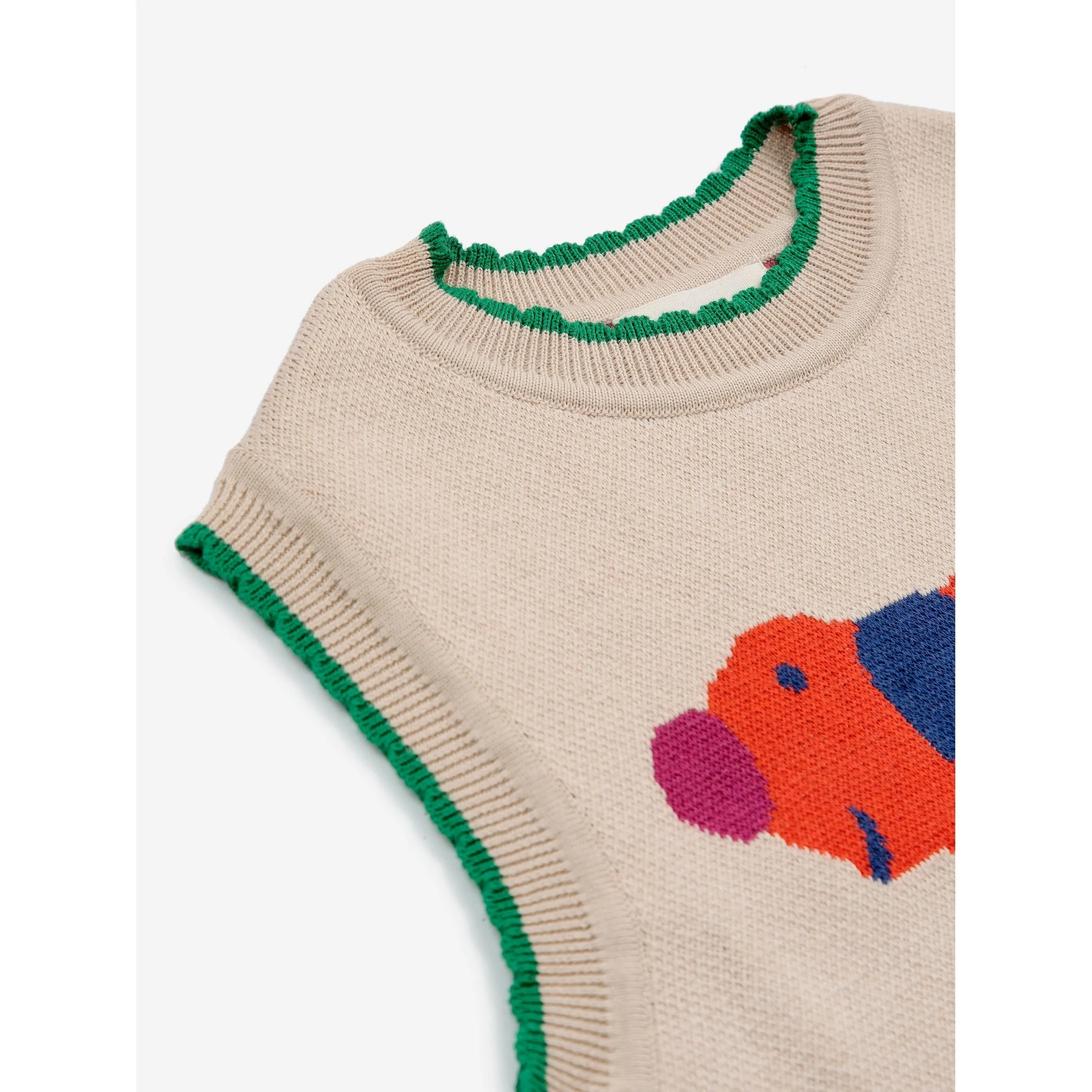 Fairy Dog Jacquard Knitted Vest