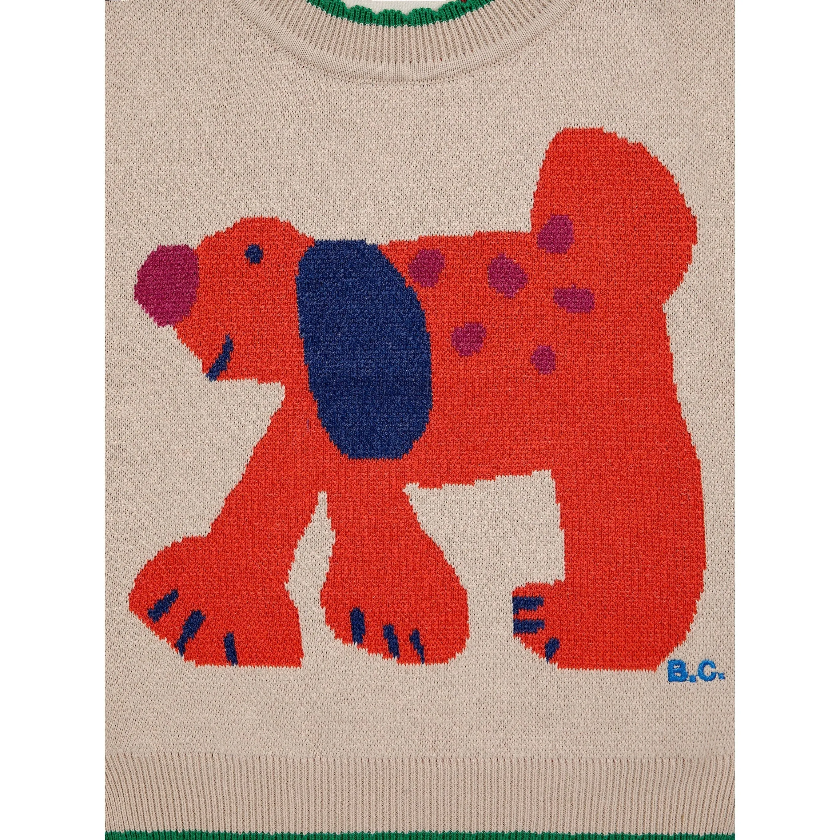 Fairy Dog Jacquard Knitted Vest