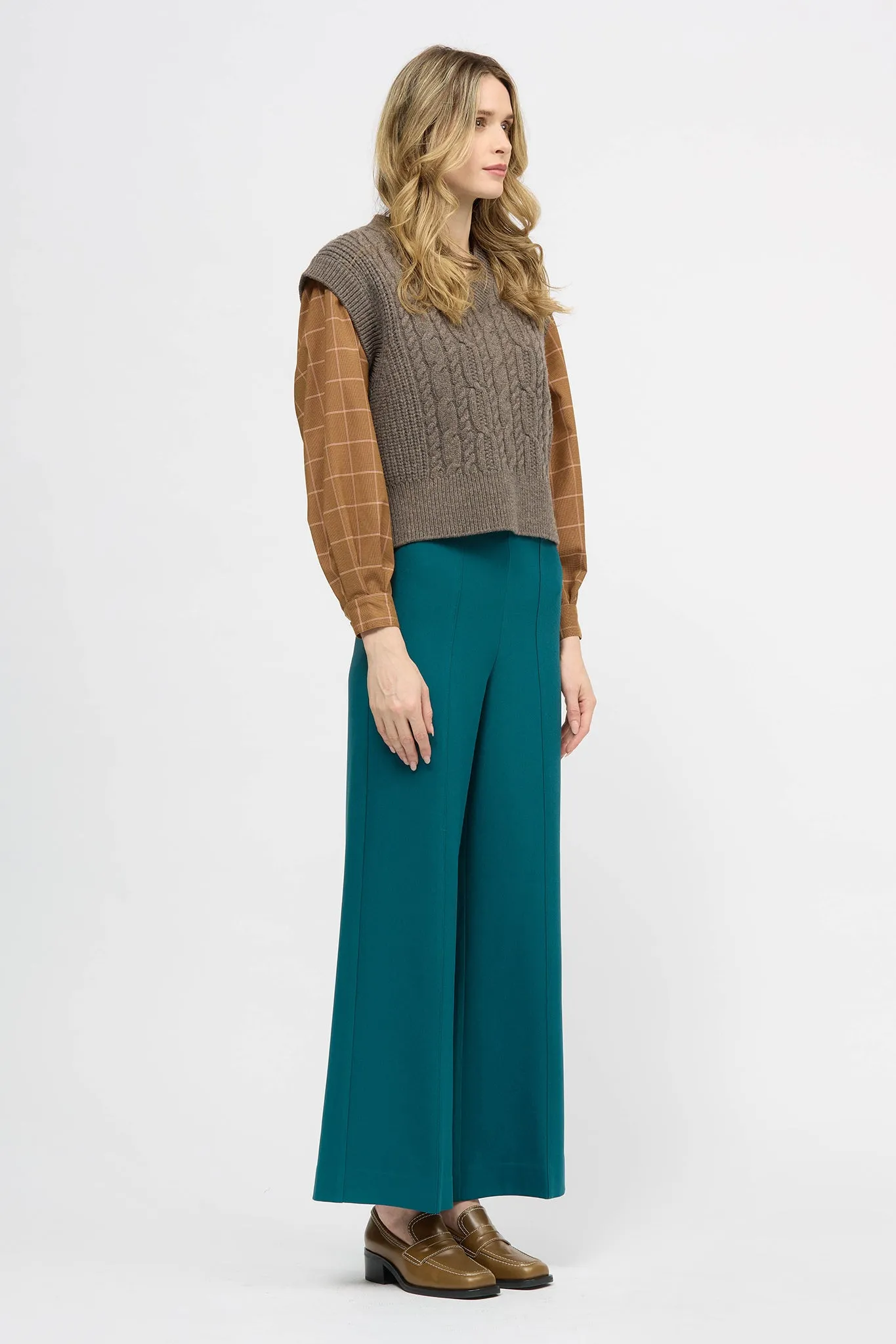 Fairywren Vest Brown Melange