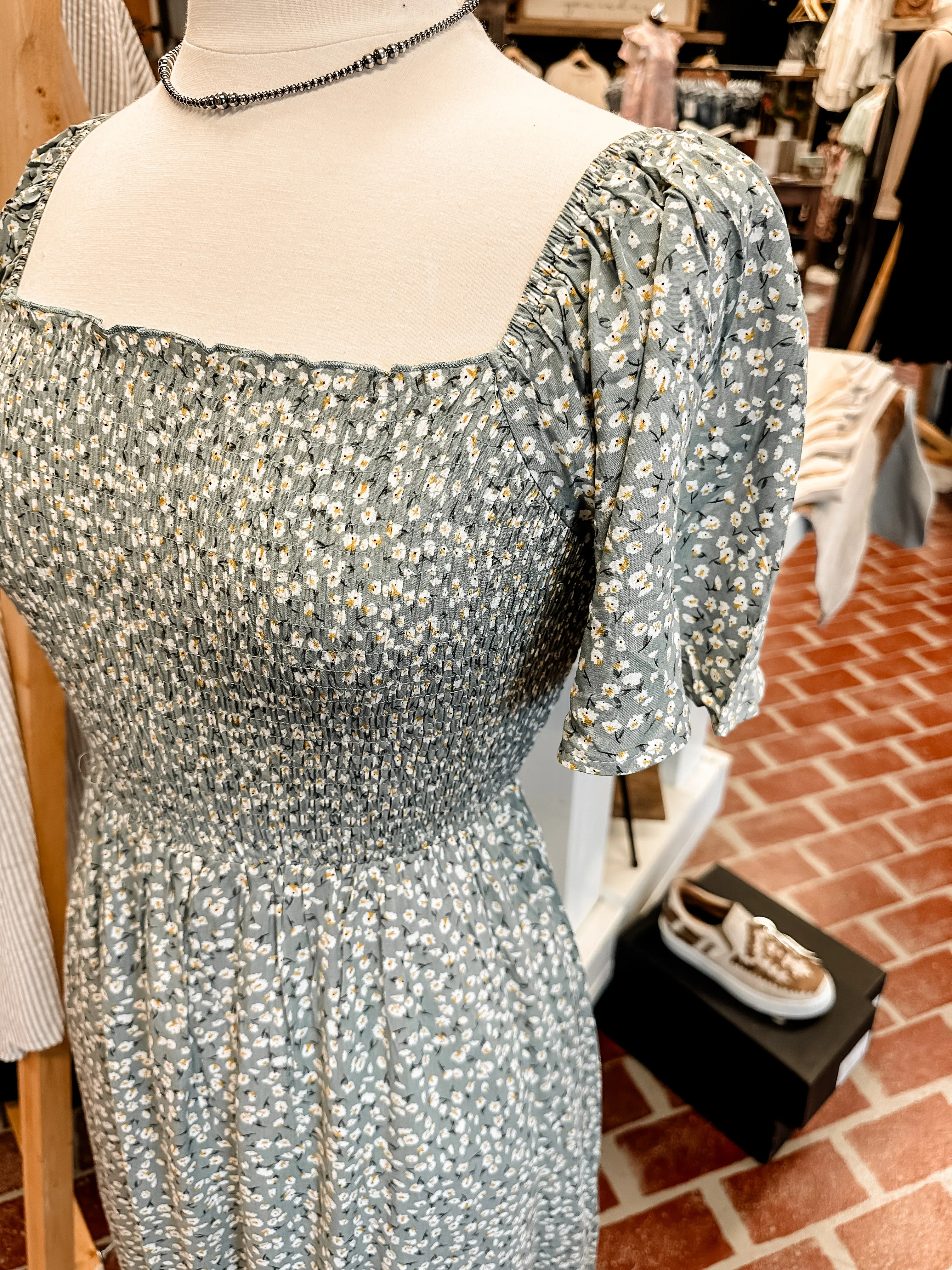Floral Midi Dress