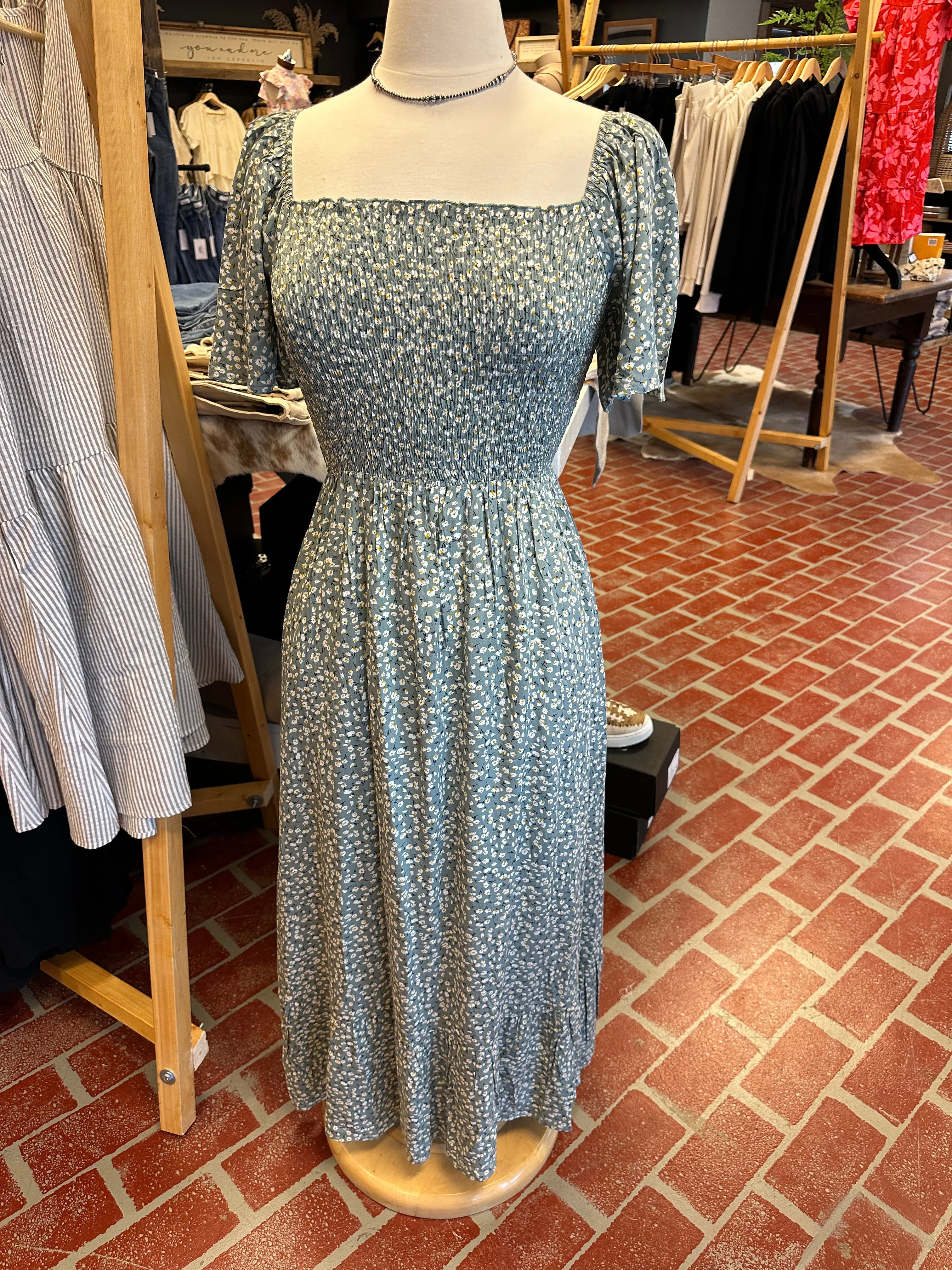 Floral Midi Dress