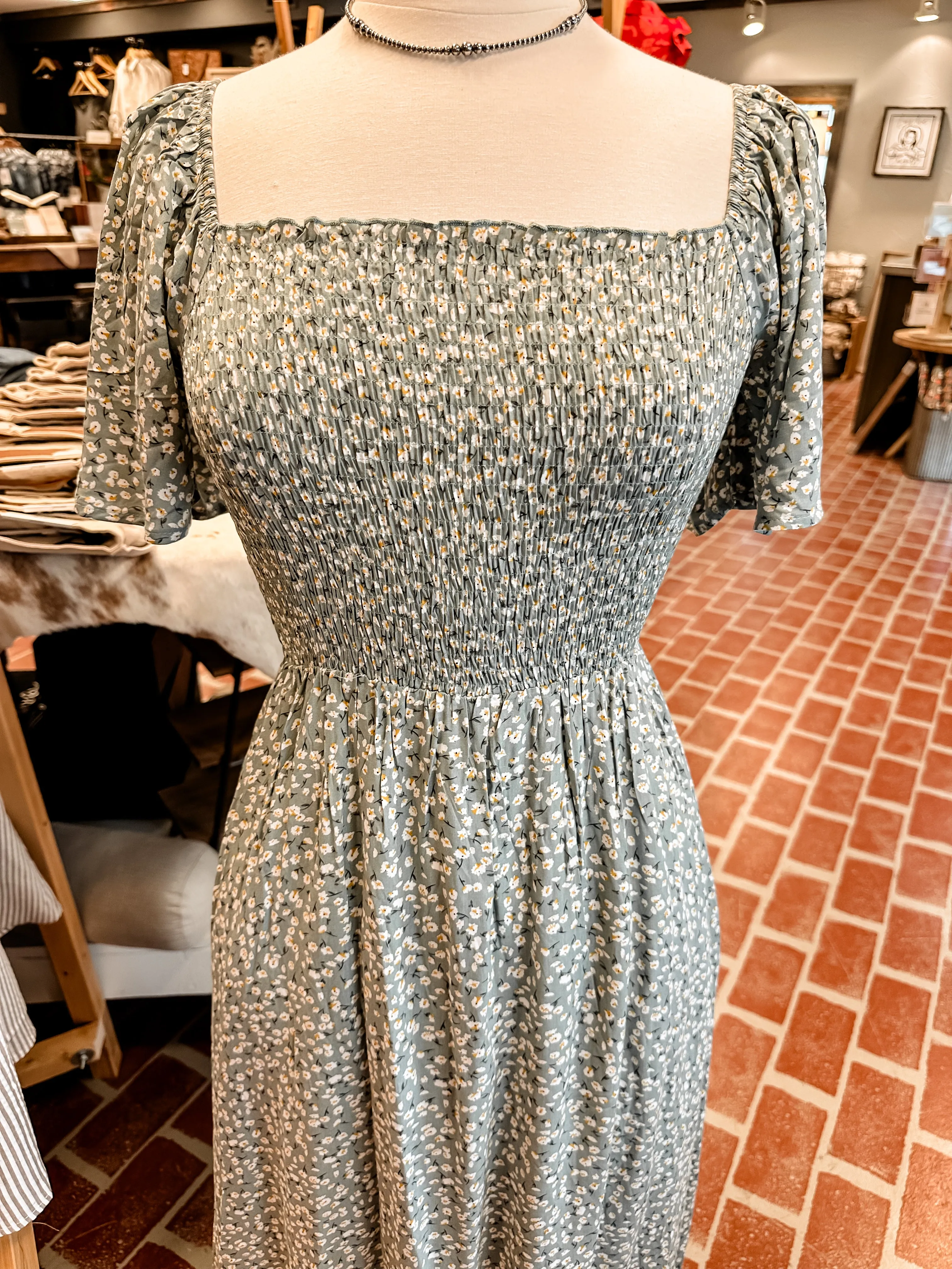 Floral Midi Dress