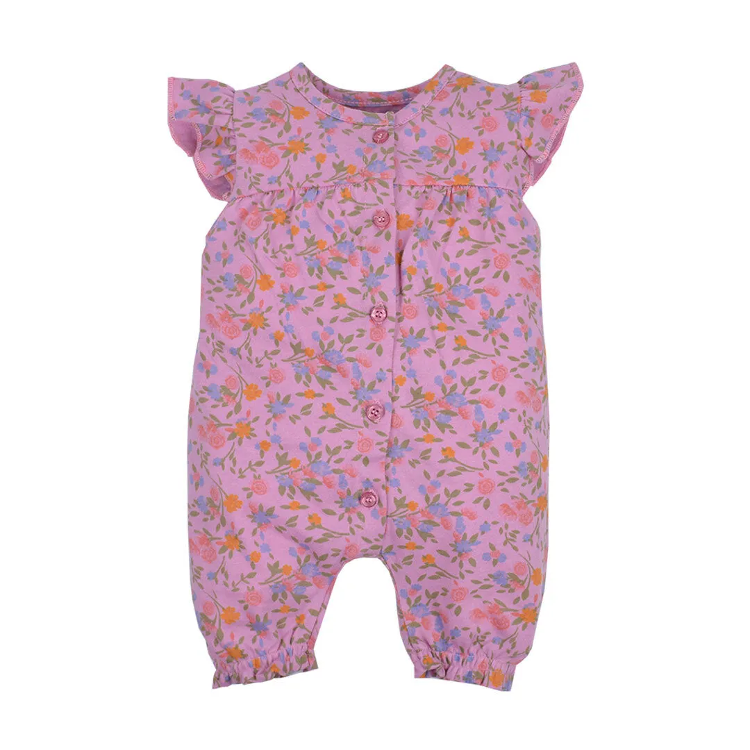 Floral Ruffle Romper