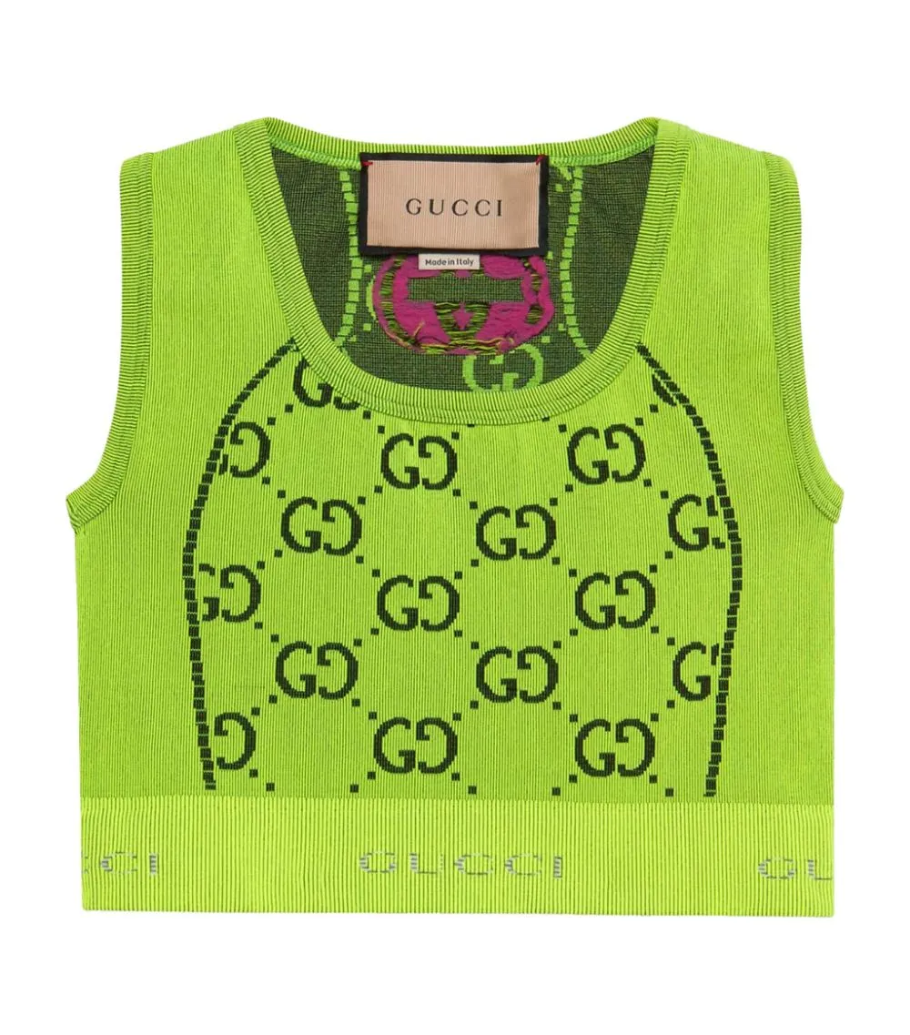 GG cropped top