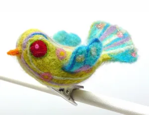 GillianGladrag Chirpy Chappy Needle Felted Bird Clip Kit