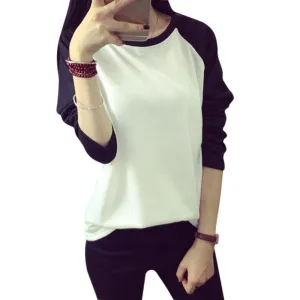 Girl Long Sleeve Women Tops Outfits Sweatshirt Hamburgers Print Warm Coat