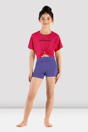 Girls Mirella Majesty Print Crop Top