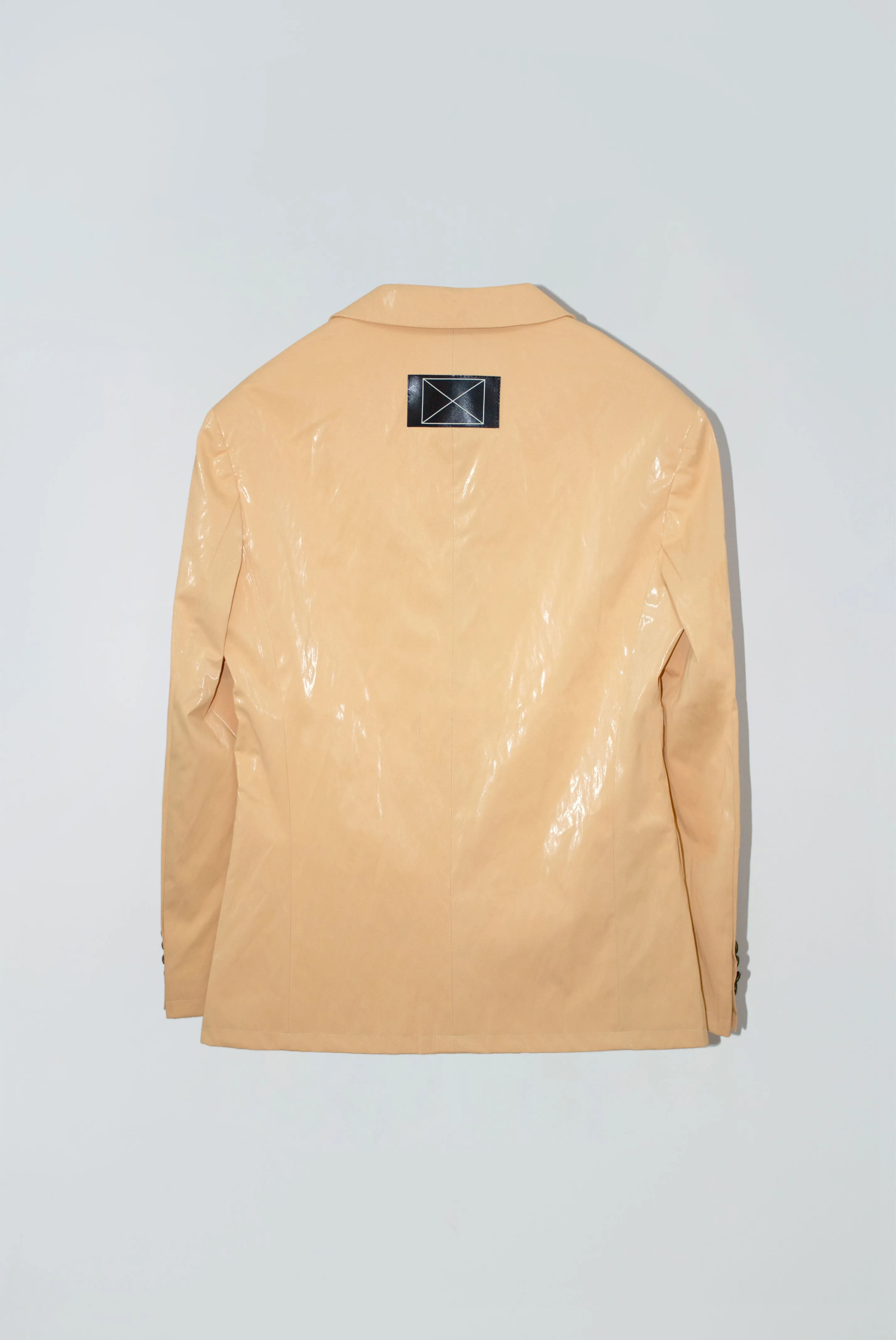 Glazing Suit in Apricot