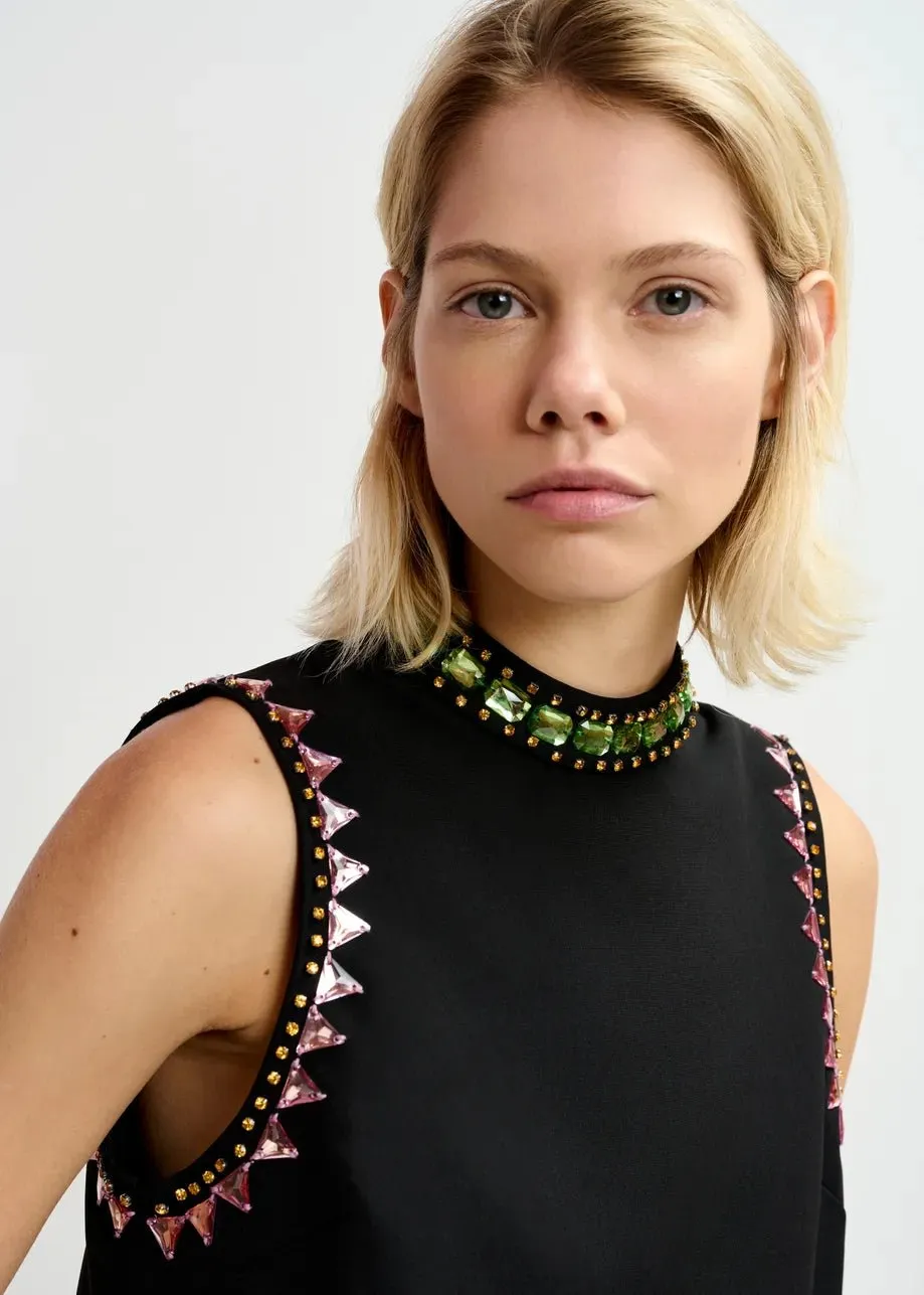 GYMNAST EMBELLISHED TOP