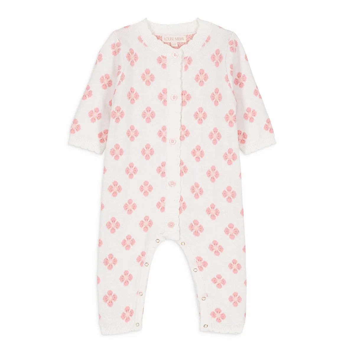 Helene Floral Jacquard Jumpsuit
