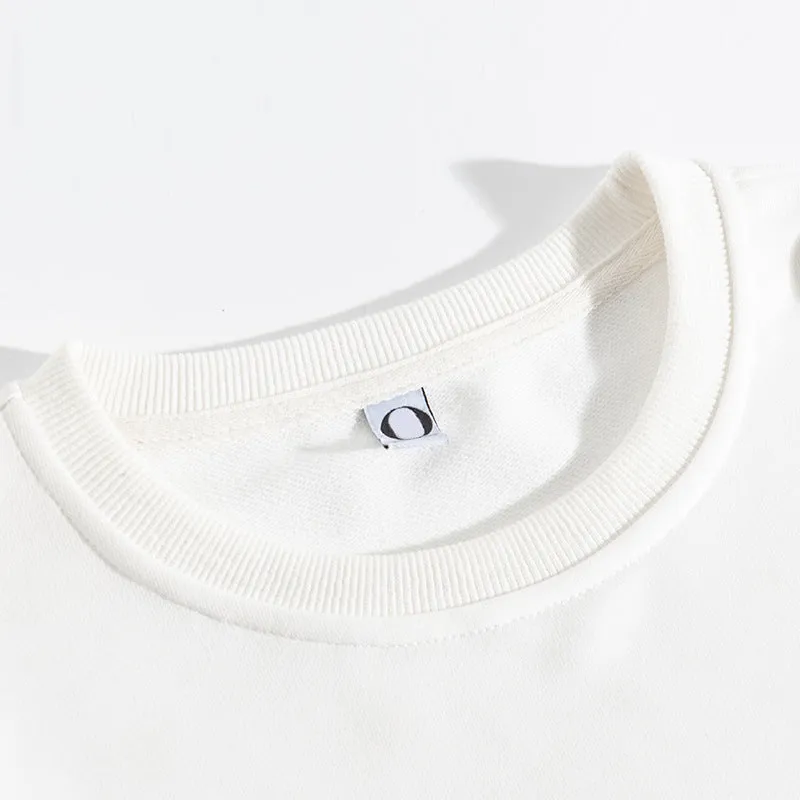 Hello Christmas O-Neck White Sweater L