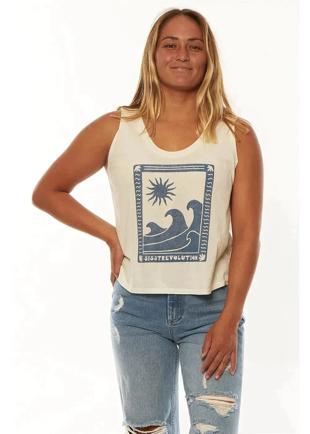 High Seas Knit Tank Final Sale