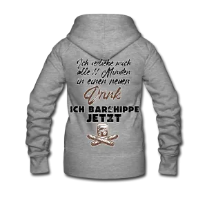 Ich verliebe mich alle 11 Minuten in einen neuen Drink - Frauen Premium Kapuzenjacke