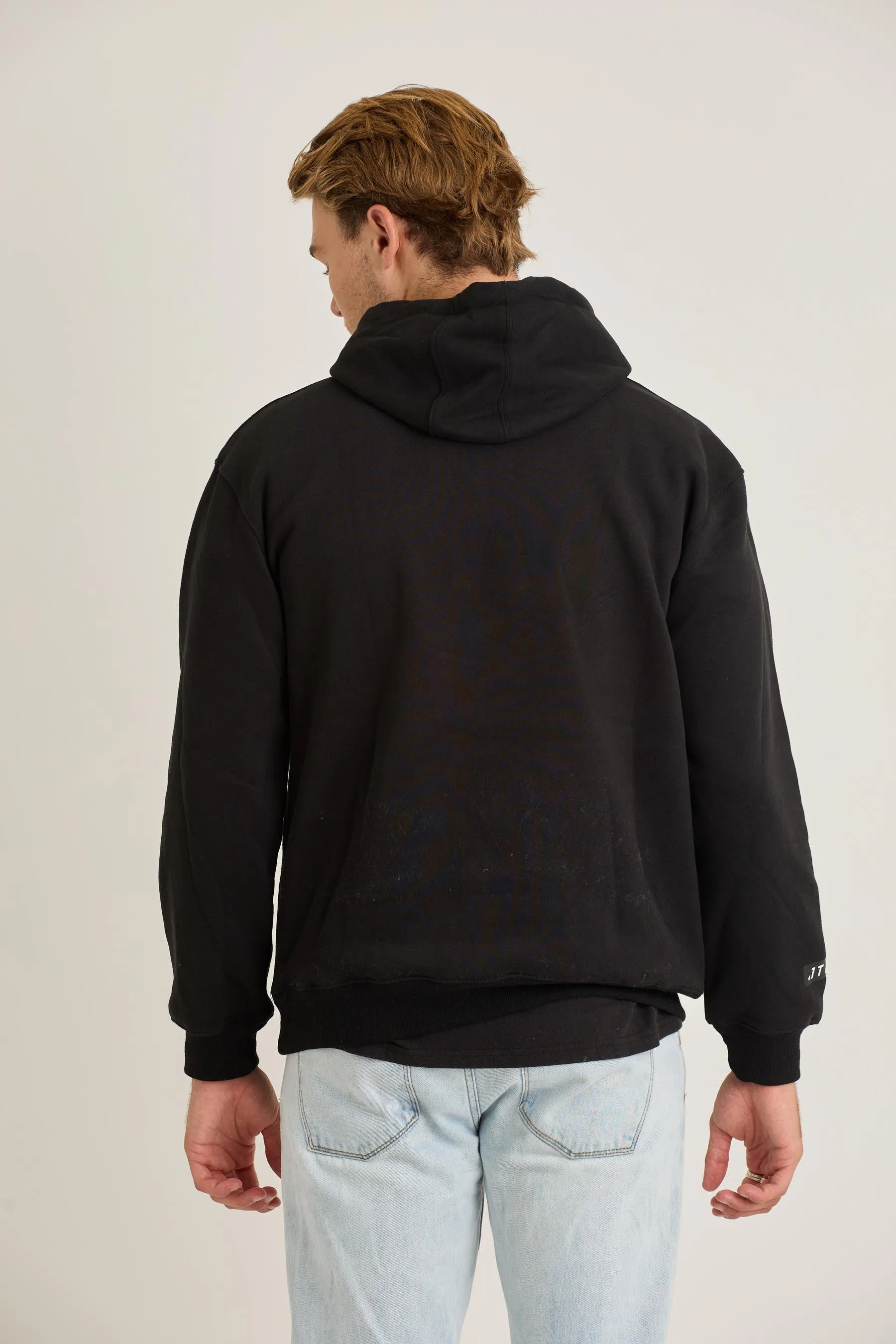 Jetpilot Corp Mens Pullover - Black