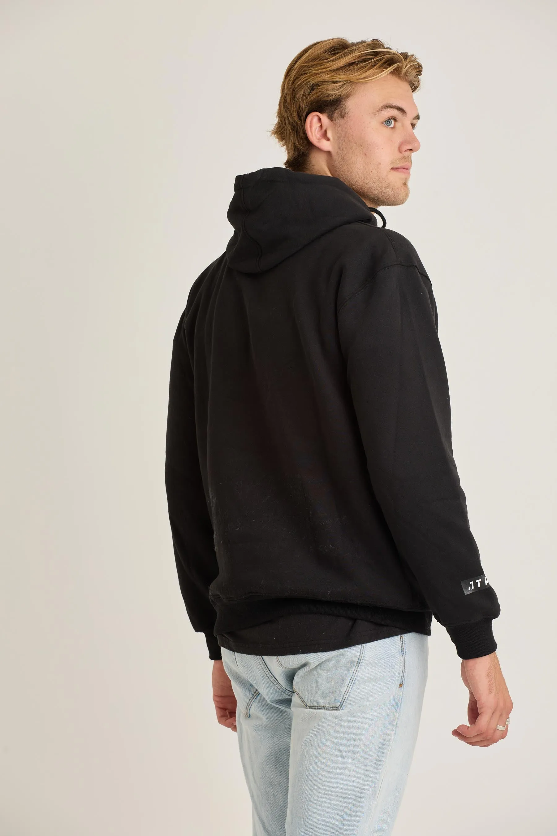 Jetpilot Corp Mens Pullover - Black