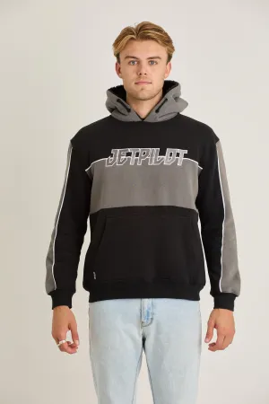 Jetpilot F5 Mens Pullover - Black/Charcoal