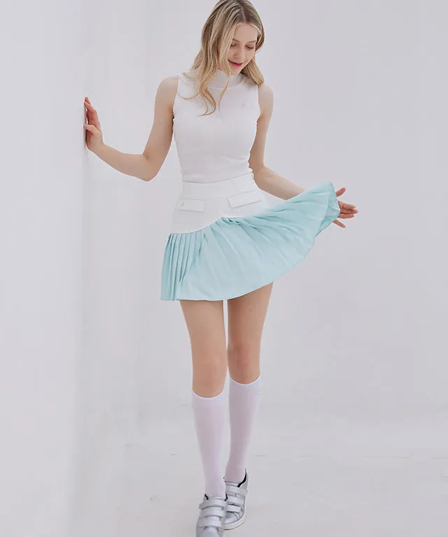 J.Jane Summer Sleeveless Knit - White