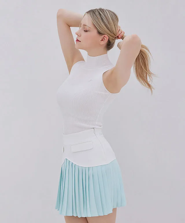 J.Jane Summer Sleeveless Knit - White