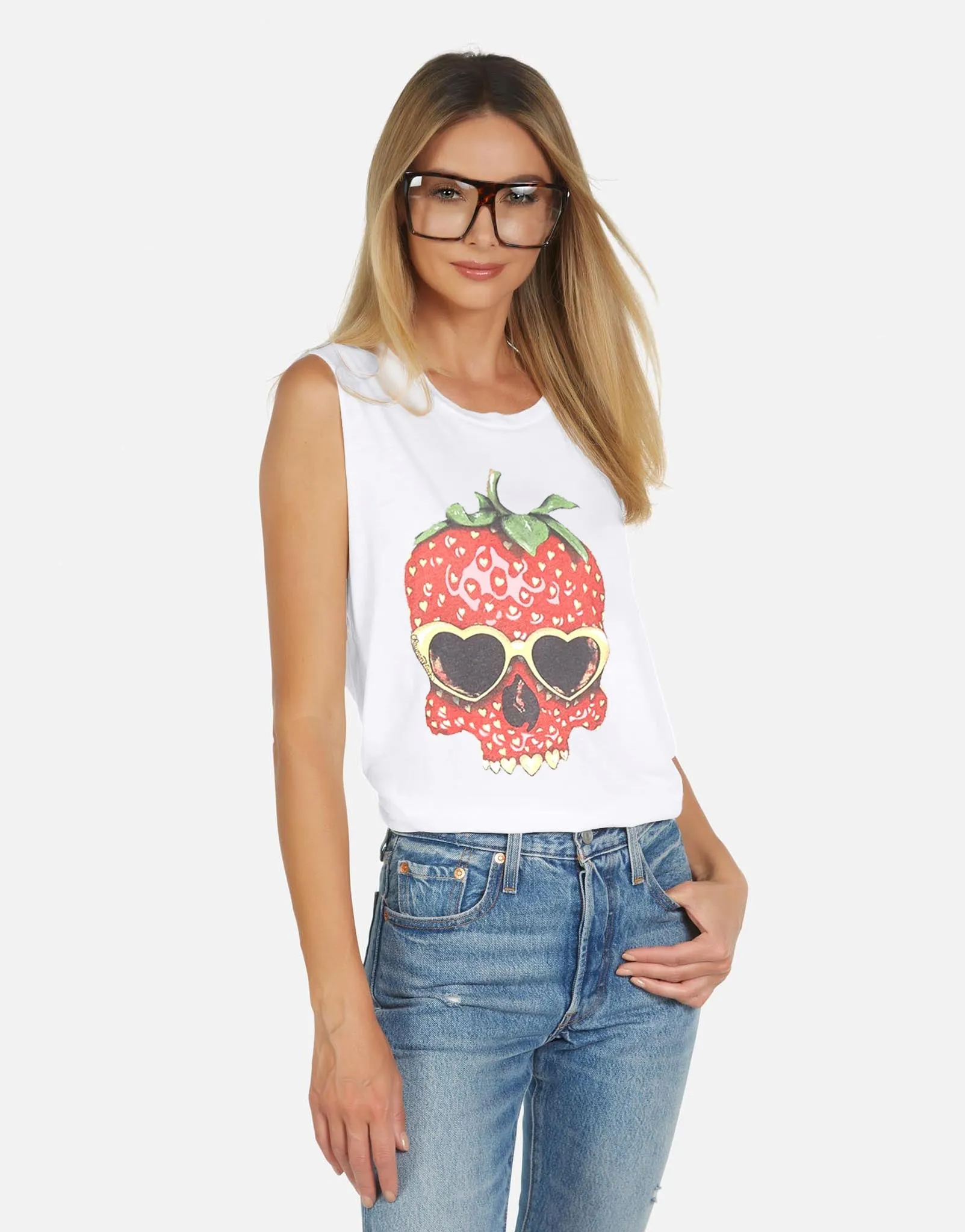 Kel X Strawberry Skull