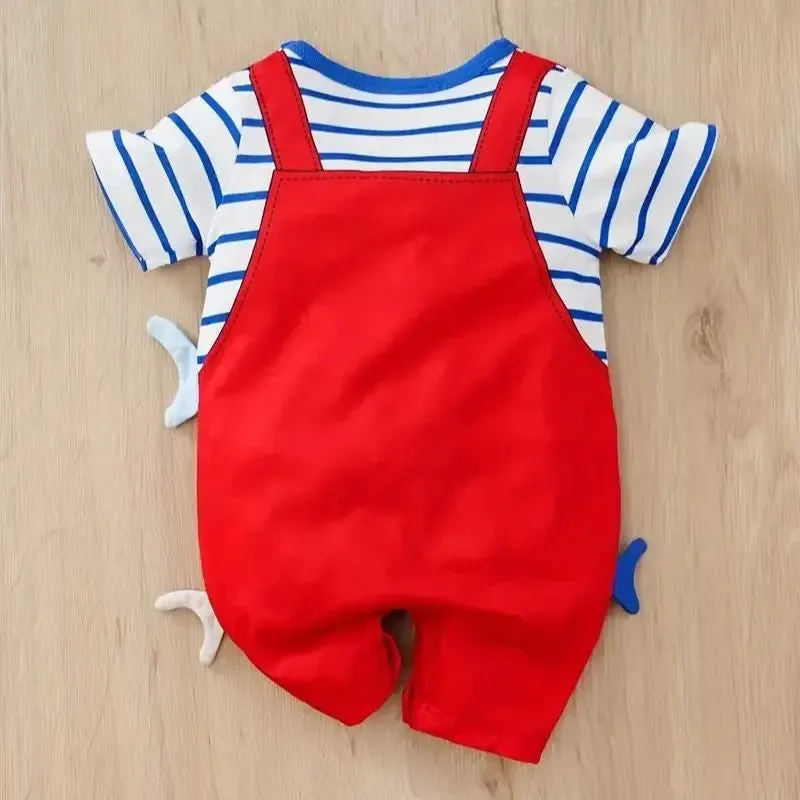 Kids Short Sleeved Jumpsuit - Baby Boy & Girl Jumpsuit