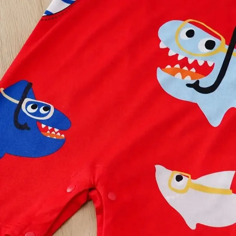 Kids Short Sleeved Jumpsuit - Baby Boy & Girl Jumpsuit
