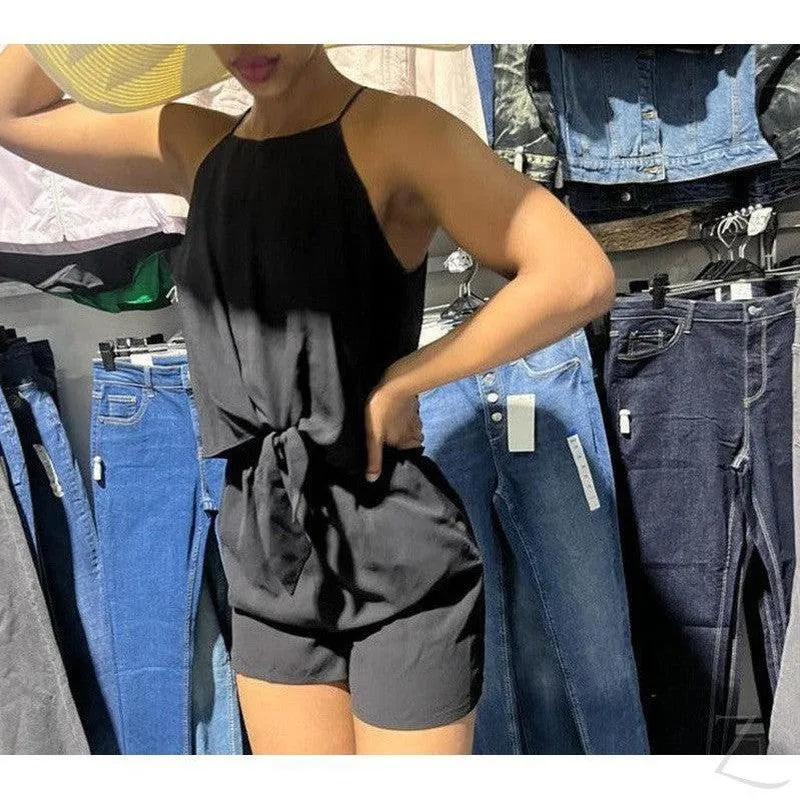 Ladies Sleeveless Summer Romper | Short | "Tisa"