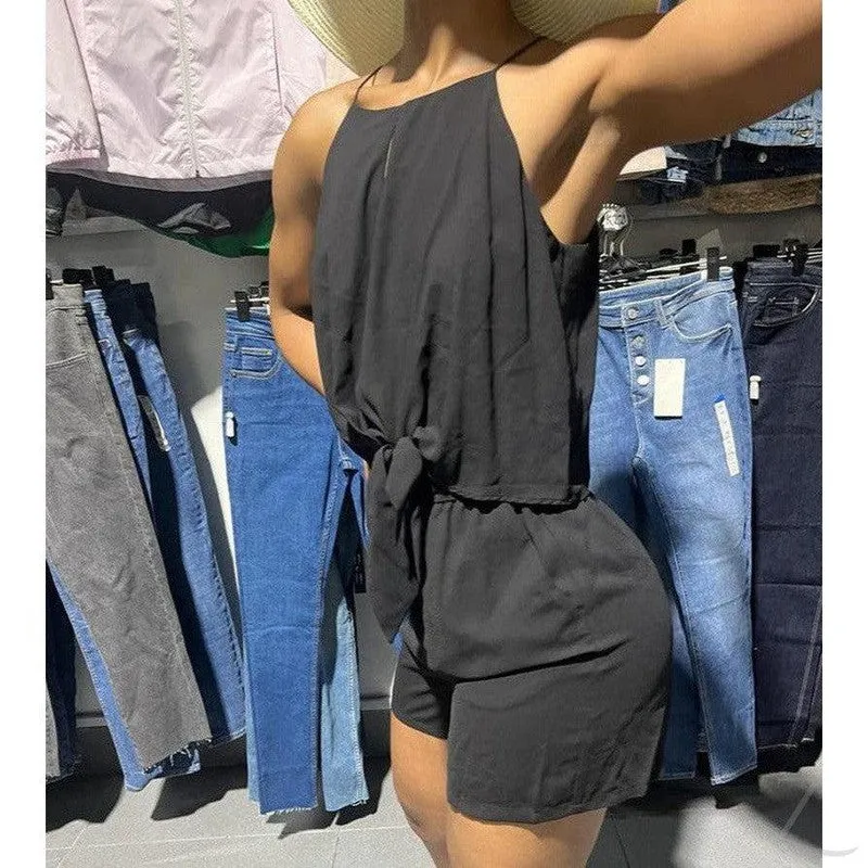 Ladies Sleeveless Summer Romper | Short | "Tisa"