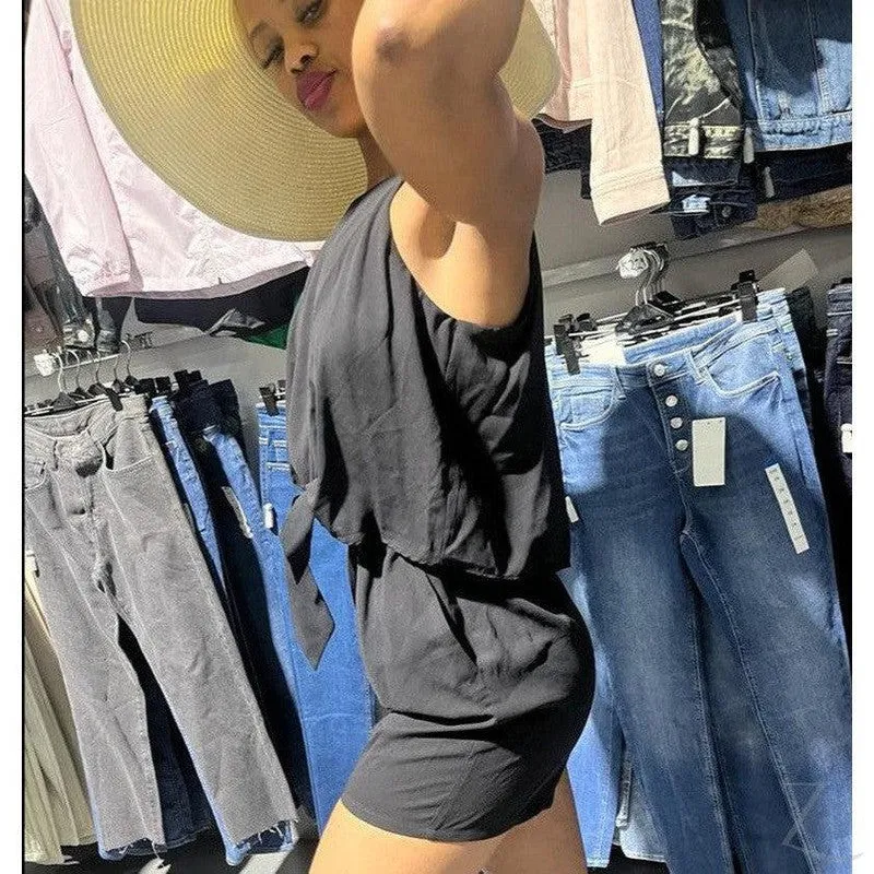 Ladies Sleeveless Summer Romper | Short | "Tisa"