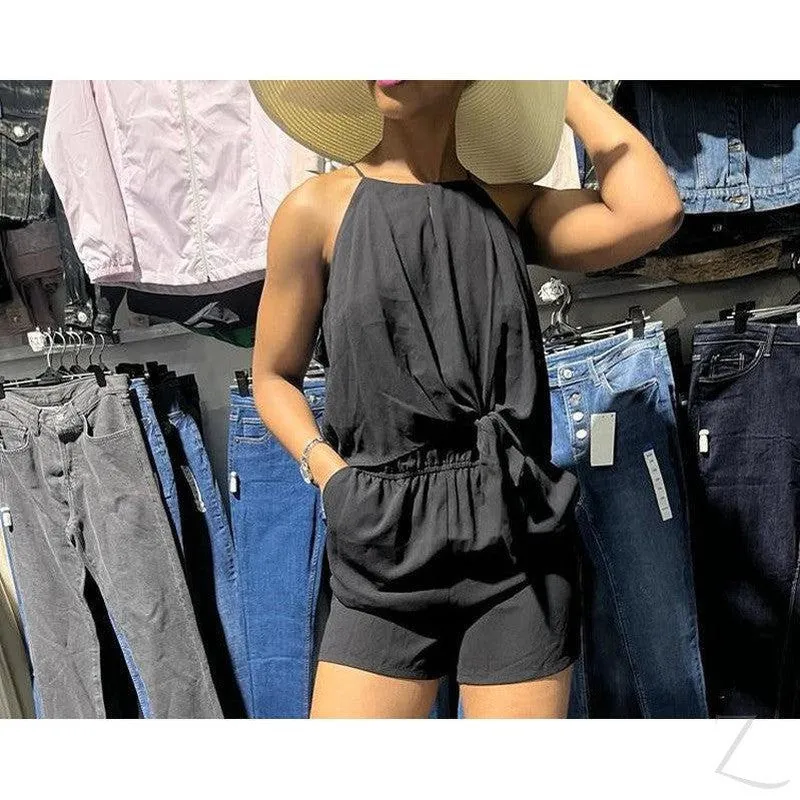 Ladies Sleeveless Summer Romper | Short | "Tisa"