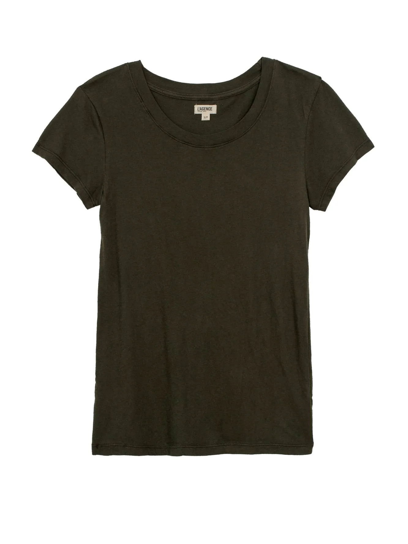 L'AGENCE CORY SCOOP NECK TEE