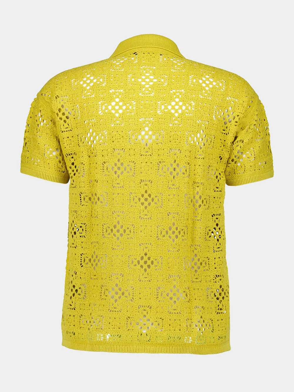 Lemon Raul Crochet Knit Cardigan