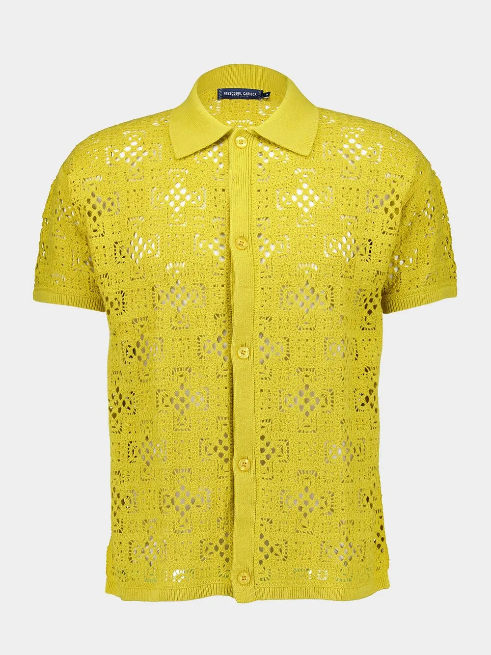 Lemon Raul Crochet Knit Cardigan